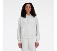 New Balance Hoodie Sport Essentials French Terry Grau Damen Gr. L