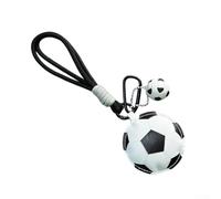 Sport-Leder-Schlüsselanhänger, einzigartiges Ball-Thema-Partygeschenk, Kunstleder-Accessoire für Fans und Athleten, stilvoller Taschenanhänger für Geburtstage, Feiertage, lebendige Farben, 22,5 x 7,2
