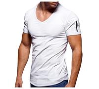 Sport Shirt Männer Sprüche T Shirt Herren Tank Top Sommer Ukraine Tshirt Herren Tshirts Men's Casual Shirts Hawaiihemd Herren Herren Achselshirt(Weiß, XXL