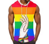 Sport Shirt Männer Trägershirt Herren Unterhemd Herren Trainingsshirt Ärmellose T-Shirts Body Sommer Must Haves Funktionsshirt Muscle Shirt Sport Tshirts Fitness-Bekleidung