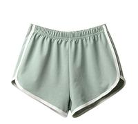 Sport Shorts Damen Sommer - Sporthose Damen Kurz Jogginghose Kurze Hose Sweatshorts Seitenstreifen Strandshorts Sportshorts Laufshorts Hotpants Damenshorts für Frauen Teenager Mädchen