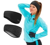 Sport Stirnband für Damen und Herren - Winter Ohrenwärmer Stirnbänder Ohrenschützer Warm Headband for Jogging, Laufen, Wandern, Fahrrad und Motorrad Fahren 2 Stück Farbe 2