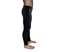 Sport Stretch Leggings Elastisch Velvet Dehnbar Nicki Samt Gymnastikhose passend zum Gymnastikanzug Kinder Mädchen Hüfthose Normale Taille Bundhöhe Farbe Schwarz, Größe 128