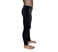 Sport Stretch Leggings Elastisch Velvet Dehnbar Nicki Samt Turnhose passend zum Turnanzug Kinder Mädchen Hüfthose Normale Taille Bundhöhe Farbe Schwarz, Größe 152