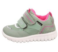 Superfit SPORT7 MINI Sneaker, HELLGRÜN/ROSA 7500, 28 EU