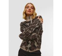 Sportalm Damen-pullover Mit Leopardenmuster Und Reißverschluss 450210-216 Mehrfarbig;Print XS