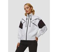 Sportalm Damen-sweatshirt Mit Reißverschluss 400189-1 Weiß XL