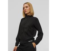 Sportalm Damen-sweatshirt Mit Reißverschluss In Schwarz 400155-5900 Schwarz S
