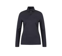 SPORTALM Damen Unterzieh ZIpshirt aus kuscheligem Jersey schwarz | 42