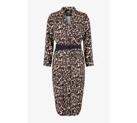 Sportalm Kitzbühel - Hemdblusenkleid - Eleganter Leo-Print trifft feminine Silhouette schwarz-mehrf. - Gr. - 40