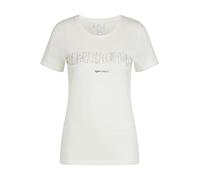Sportalm T-Shirt Northwest mit metallic Druck, Farbe:weiß, Größe:40
