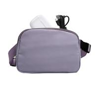 Sportgürteltasche für Damen, Hüfttasche für Damen, zum Wandern | Lässige Taillentasche mit verstellbarem Gürtel, dünne und leichte Gürteltasche für Laufen, Reisen, Wandern, lavendelfarben, Se référer