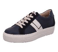 Sporthalbs. Formsohle Mode blau kombi - Gr. - 6½