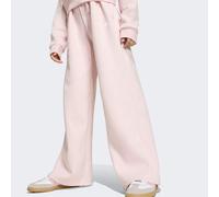 Sporthose ADIDAS ORIGINALS "WEITES BEIN", Kinder, Gr. 164, N-Gr, sandy pink mel,, Obermaterial: 70% Baumwolle, 30% Polyester, Hosen Sporthose, für Kinder und Teens, lockerer Schnitt, mit Kordelverschl