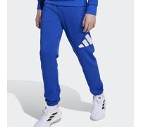 Sporthose ADIDAS SPORTSWEAR "ESSENTIALS KIDS", Mädchen, Gr. 140, N-Gr, blau (royal blau, weiß,), Obermaterial: 55% Baumwolle, 36% Polyester, 9% Viskose, Hosen Sporthose (94484361-140) royal blau, weiß