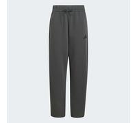 Sporthose ADIDAS SPORTSWEAR "ESSENTIALS", Mädchen, Gr. 176, N-Gr, grau (grau six, schwarz,), Obermaterial: 52% Baumwolle, 48% Polyester, Hosen Sporthose (92314802-176) grau six, schwarz,