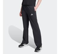 Sporthose ADIDAS SPORTSWEAR "EVERYDAY KIDS", Mädchen, Gr. 152, N-Gr, schwarz (schwarz, silber metallic,), Obermaterial: 70% Baumwolle, 30% Polyester, Hosen Sporthose (13673540-152) schwarz, silber met