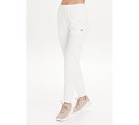Sporthose ATHLECIA "Marlie", Damen, Gr. 40, EURO-Größen, weiß, 65% Baumwolle, 32% Polyester, 3% Elasthan, unifarben, Hosen Sporthose, mit praktischem Dehnbund (94367539-40) weiß
