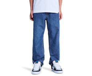 Sporthose DC SHOES "Baggy", Mädchen, Gr. 10(140-148cm), stone indigo, Obermaterial: 75% Walkfrottier, 25% Walkfrottier;, Hosen Sporthose (90689212-10) stone indigo