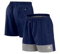 Sporthose FANATICS "Fanatics Shorts New York Yankees Woven", Herren, Gr. XL, US-Größen, blau, Popeline, 100% Nylon, Hosen Sporthose (12974912-XL) blau