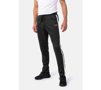 Sporthose HERO BY JOHN MEDOOX "Baumwollqualität Sweathose", Herren, Gr. 3XL, schwarz, Sweatware, 55% Polyester, 45% Baumwolle, gerade lang, Hosen Sporthose, Sporthose Regular Fit Sport Sweat für Herre