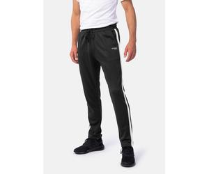 Sporthose HERO BY JOHN MEDOOX "Baumwollqualität Sweathose", Herren, Gr. 3XL, schwarz, Sweatware, 55% Polyester, 45% Baumwolle, gerade lang, Hosen Sporthose, Sporthose Regular Fit Sport Sweat für Herre