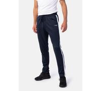 Sporthose HERO BY JOHN MEDOOX "Baumwollqualität Sweathose", Herren, Gr. XXL, blau (navy), Sweatware, 55% Polyester, 45% Baumwolle, gerade lang, Hosen Sporthose, Sporthose Regular Fit Sport Sweat für H