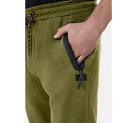 Sporthose HERO BY JOHN MEDOOX "JAMES Jogginghose Sportspant", Herren, Gr. 3XL, grün bean, Sweatware, 60% Baumwolle, 40% Polyester, gerade, unten schmal lang, Hosen Sporthose, Sporthose Tapered Fit Spo