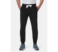 Sporthose HERO BY JOHN MEDOOX "Soft Sweat Sweathose", Herren, Gr. M, schwarz, Sweatware, 65% Baumwolle, 25% Polyester, 10% Viskose, gerade lang, Hosen Sporthose, Bequemer Oberschenkel Casual Sweat für