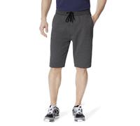 Sporthose HERO BY JOHN MEDOOX "Trend Joggingshorts", Herren, Gr. XL, grau (anthrazit), Sweatware, 100% Polyester, gerade kurz, Hosen Sporthose, Sporthose Bequemer Oberschenkel Casual Baumwollmischung