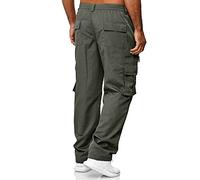 Sporthose Herren Cargohose Herren Slim Sport Cargo Hose Trainingshose Herren Jungen Sporthose Herren Lang Arbeitshosen Männer Outdoor Hose Y2K 2023 Trend Lounge Mode Fashion Herren Streetwear