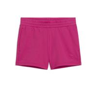 Sporthose PUMA "Essentials Cat Logo 4’’ Shorts Damen", Damen, Gr. M, Normalgrößen, pink, Obermaterial: 68% Baumwolle, 32% Polyester. Tasche - Oben: 100% Baumwolle, unifarben, regular fit, Hosen Sporth