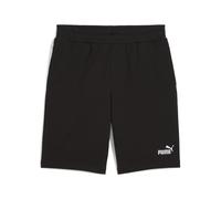 Sporthose PUMA "Essentials No. 1 Logo 10" Shorts Herren", Damen, Gr. S, Normalgrößen, schwarz, Obermaterial: 32% Polyester, 68% Baumwolle; Tasche - Oben: 100% Baumwolle, unifarben, regular fit, Hosen 
