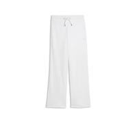 Sporthose PUMA "HER High-Waist Wide Leg Hose Damen", Damen, Gr. XL, Normalgrößen, weiß, Obermaterial: 58% Baumwolle, 38% Polyester, 4% Elasthan. Futter: 100% Polyester, unifarben, comfort fit, Hosen S
