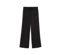 Sporthose PUMA "HER High-Waist Wide-Leg Hose Damen", Damen, Gr. XS, Normalgrößen, schwarz, Obermaterial: 68% Baumwolle, 32% Polyester. Seitenpartie: 100% Nylon. Seitentasche - Oben: 100% Baumwolle, un