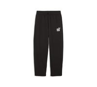 Sporthose PUMA "MID 90s Relaxed Barrel Jogginghose. Jungen", Kinder, Gr. 128, Normalgrößen, schwarz, Obermaterial: 32% Polyester, 68% Baumwolle. Tasche - Oben: 100% Baumwolle, bedruckt, relaxed fit, H
