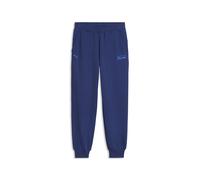 Sporthose PUMA "Porsche Legacy Essentials Hose Herren", Herren, Gr. S, Normalgrößen, blau jewel, Obermaterial: 68% Baumwolle, 32% Polyester. Rippe: 97% Baumwolle, 3% Elasthan. Tasche - Oben: 100% Baum