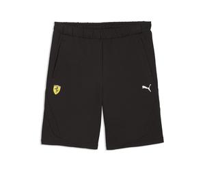 Sporthose PUMA "Scuderia Ferrari PM1 Shorts Herren", Herren, Gr. L, Normalgrößen, schwarz, Obermaterial: 68% Baumwolle, 32% Polyester. Einsatz: 28% Polyester, 72% Baumwolle. Vorderer Einsatz: 72% Baum