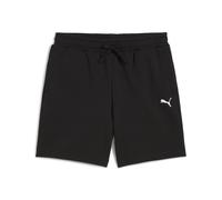 Sporthose PUMA "Wardrobe Essentials Relaxed Shorts Jungen", Mädchen, Gr. 140, Normalgrößen, schwarz, Obermaterial: 100% Baumwolle. Seitentasche - Oben: 100% Baumwolle. Rücktaschenbeutel: 100% Baumwoll