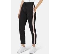 Sporthose STOOKER WOMEN "JUDY 30" Galon Sweathose", Damen, Gr. 48/50, schwarz, angeraute Sweatware, 100% Polyester, gerade lang, Hosen Sporthose, Sporthose Regular Fit Sport Baumwolle für Damen (99942