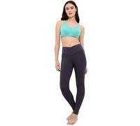 Sporthose TRIACTION BY TRIUMPH "Cardio RTW High-Rise Leggings", Damen, Gr. L, N-Gr, grau (ink gray), Single Jersey, Obermaterial: 81% Polyamid, 19% Elasthan, eng 7/8-Länge, Hosen Sporthose, atmungsakt
