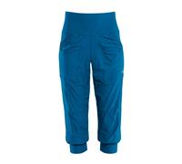Sporthose WINSHAPE "Functional Comfort ¾ Leisure Trousers LEI201C", Damen, Gr. S, Normalgrößen, grün (teal grün), 85% Polyester, 15% Elasthan, Hosen Sporthose, High Waist (23966405-S) teal grün