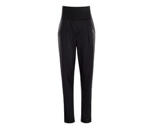 Sporthose WINSHAPE "Functional Light HP103", Damen, Gr. L, Normalgrößen, schwarz, 80% Polyester, 20% Elasthan, Hosen Sporthose, High Waist Baggy Pants mit Core-Bund (40669950-L) schwarz