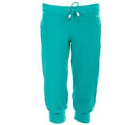 Sporthose WINSHAPE "WBE5", Damen, Gr. S, Normalgrößen, grün (ocean grün), 90% Baumwolle, 10% Elasthan, Hosen Sporthose, 3/4-Trainingshose (64175854-S) ocean grün