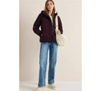 Steppjacke CECIL, Damen, Gr. XXL (46), lila (schwarz plum), Stoff, Obermaterial: 100% Polyester; Futter: 100% Polyester; Füllung: 100% Polyester, unifarben, casual, normal normal, ohne Ausschnitt, Lan