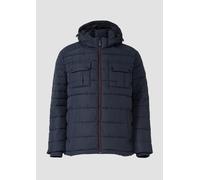 Sportive Puffer-Jacke mit abnehmbarer Kapuze 5XL blau 2172098.5922.5XL