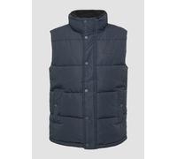 Sportive Steppweste mit Logo-Details M blau 2167447.5922.M