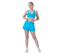 Sportkind Mädchen & Damen Tennis, Hockey, Golf Faltenrock mit Innenhose, atmungsaktiver Skort, UV-Schutz