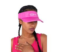 Sportkind Tennis, Running, Golf Sonnen Visor, Berry pink Light