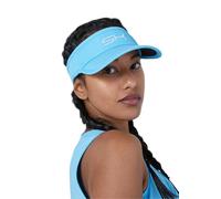 Sportkind Tennis, Running, Golf Sonnen Visor, hellblau